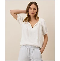 Pact Organic Cotton Coastal Double Gauze Boho Popover