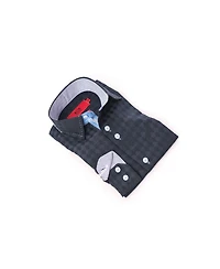 Elie Balleh Toddler Navy Button-Down Slim Fit Shirt