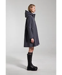 Stutterheim Women's Mosebacke Lightweight Zip Matte Raincoat