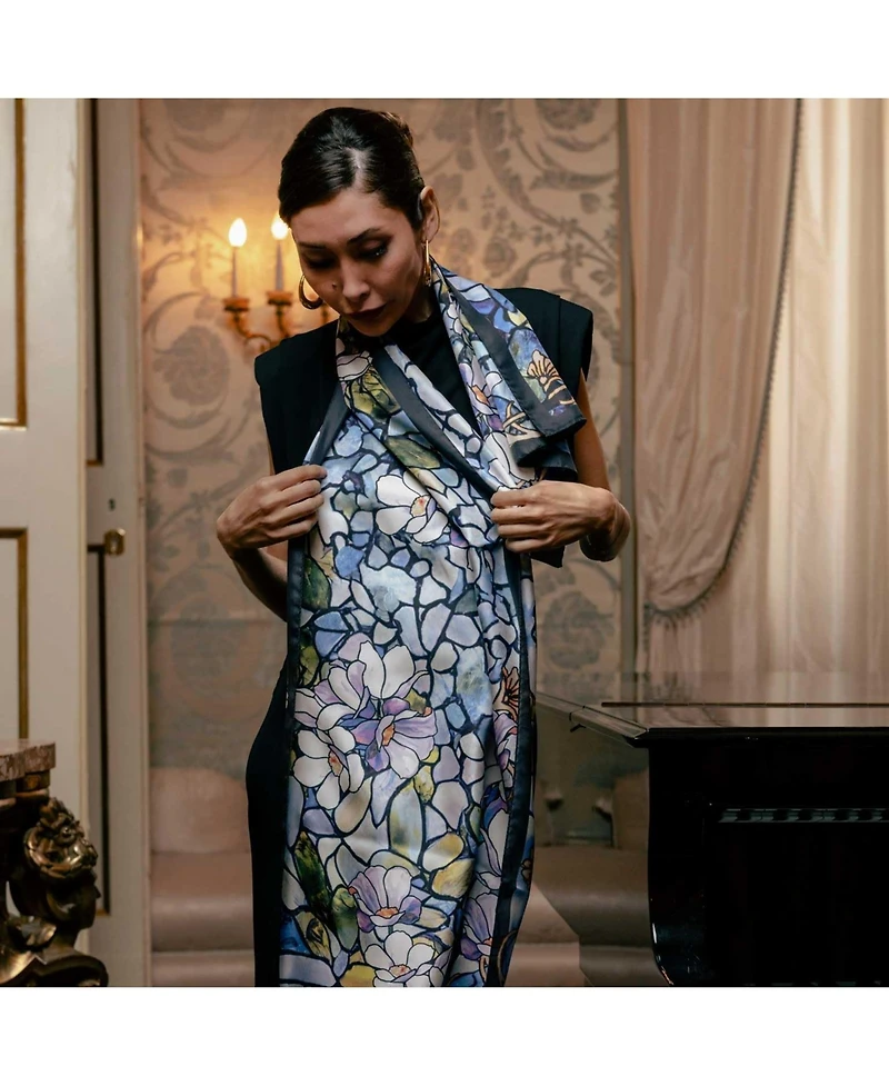 Elizabetta Tiffany - Long Silk Scarf for Women