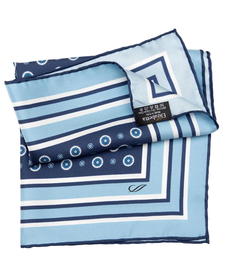 Elizabetta Men's Pantera - Silk Pocket Square for Men
