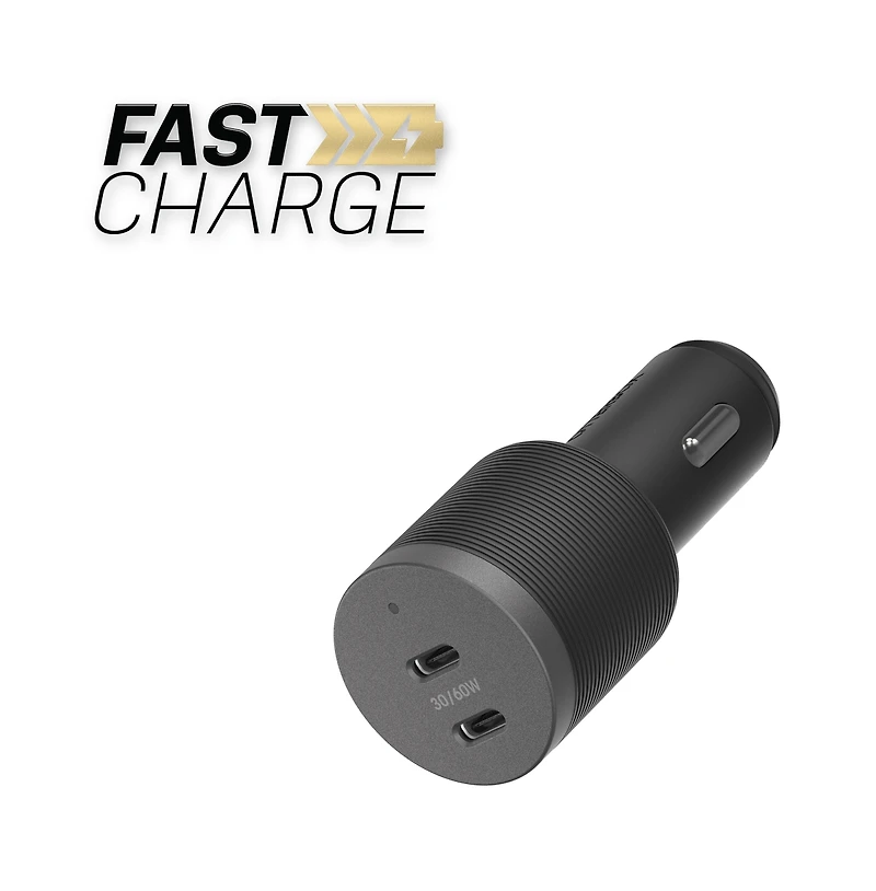OtterBox Premium Pro Usb C Car Charger 60W-Black