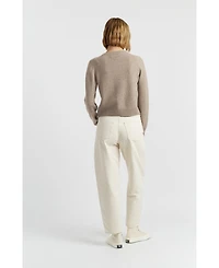 Chinti & Parker Women's Wool Cashmere Contract Pocket Cardigan