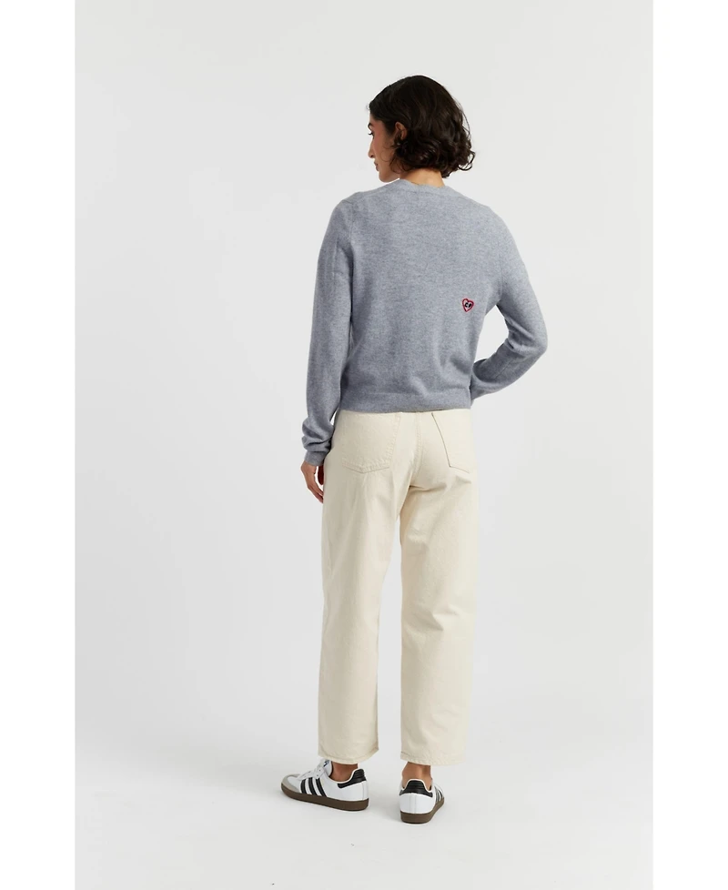 Chinti & Parker Women's Wool Cashmere Snoopy Peek Cardigan