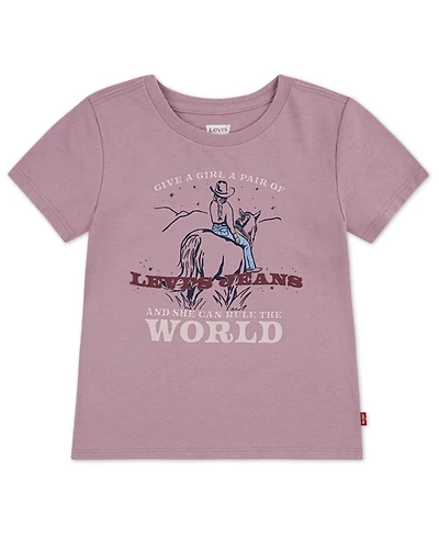 Levi's Little & Toddler Girls Rule the World T-Shirt