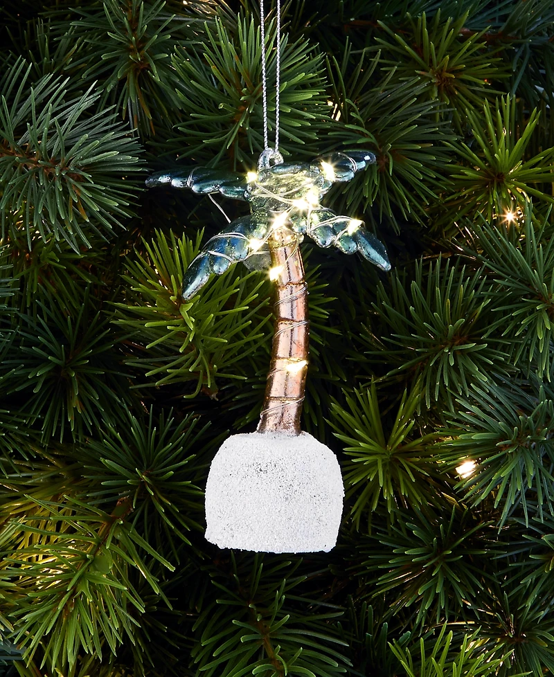 Holiday Lane Florida Light-Up Palm Tree Ornament, Macy's Exclusive
