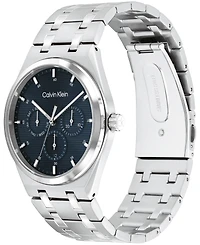 Calvin Klein Men's Ck Motion Silver Tone Stainless Steel Bracelet Watch 39mm