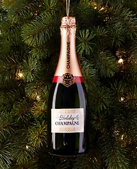 Holiday Lane Oversized Champagne Bottle Ornament, Macy's Exclusive