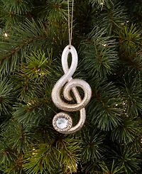 Holiday Lane Eclectic Charm Treble Clef Ornament, Macy's Exclusive