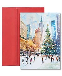 Masterpiece Studios New York Skaters Holiday Boxed Cards