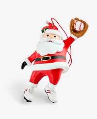 Holiday Lane Sports Baseball Santa Ornament, Macy's Exclusive