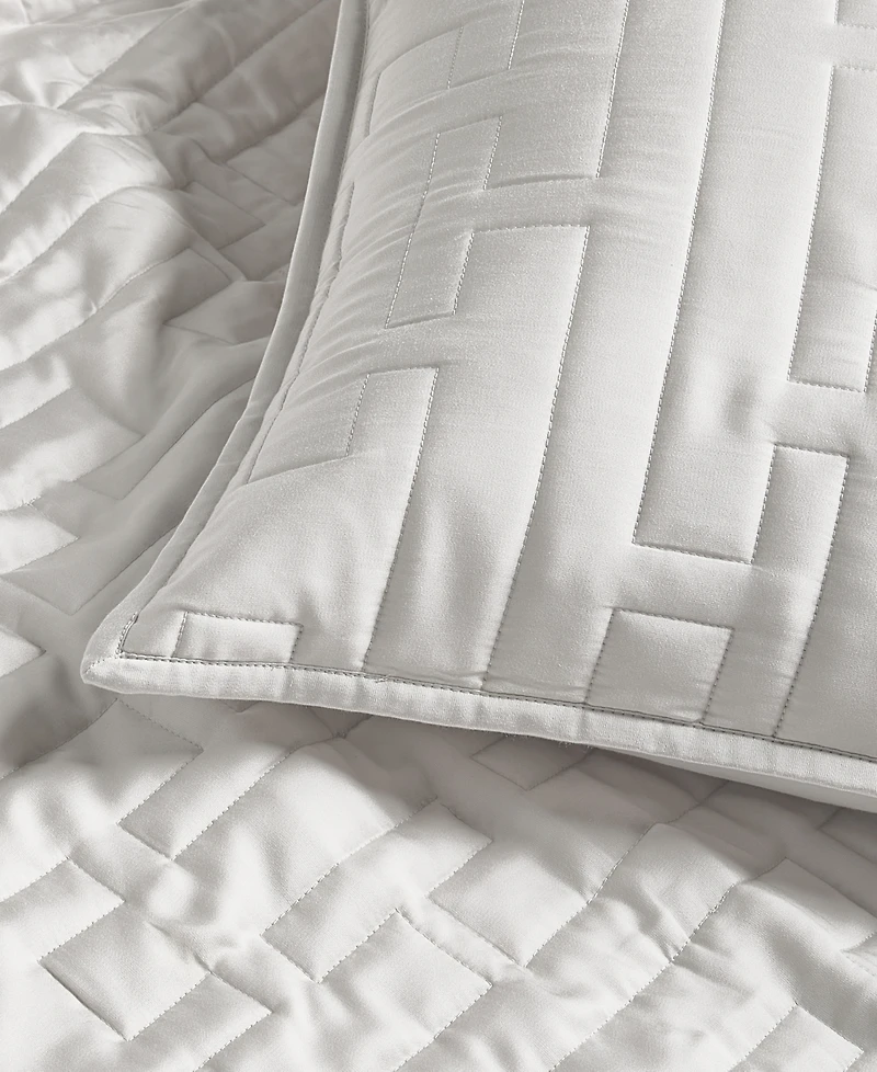 Hotel Collection Chain Links 2-Pc. Sham Set, European, Exclusively at Macy's