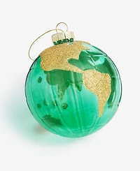 Holiday Lane Around the World Glass Globe Ball Ornament, Macy's Exclusive