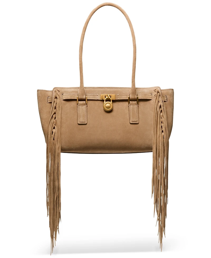 Michael Kors Hamilton Moderne Medium Leather East West Shoulder Tote