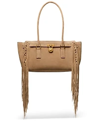 Michael Kors Hamilton Moderne Medium Leather East West Shoulder Tote