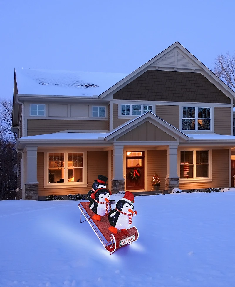 Mr. Christmas Outdoor Animation Sledding Buddies