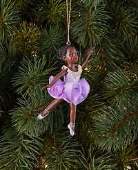 Holiday Lane Purple Ballerina Ornament, Macy's Exclusive
