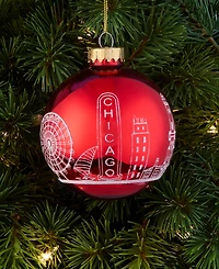Holiday Lane Chicago Red Ferris Wheel Ornament, Exclusively at Macy's