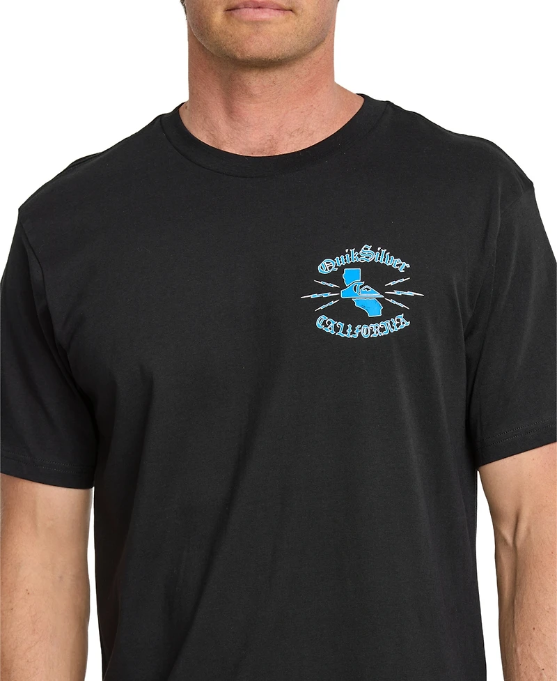 Quiksilver Men's California Raised Short Sleeve T-Shirt