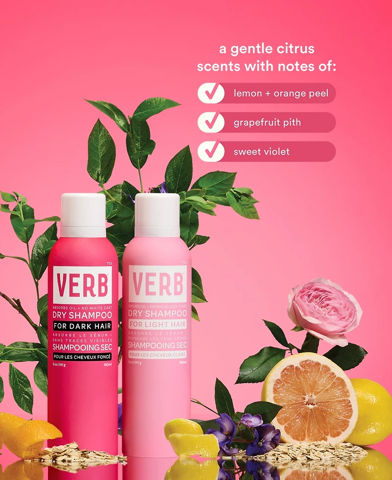 Verb Dry Shampoo Light, 5 oz.