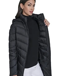 Charter Club Women's Packable Hooded Puffer Coat, Created for Macy's