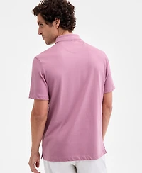 Alfani Men's Regular-Fit Mercerized Polo Shirt, Created for Macy's