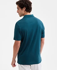 Alfani Men's Regular-Fit Mercerized Polo Shirt, Created for Macy's
