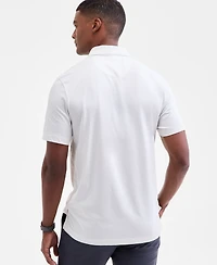 Alfani Men's Regular-Fit Mercerized Polo Shirt, Created for Macy's