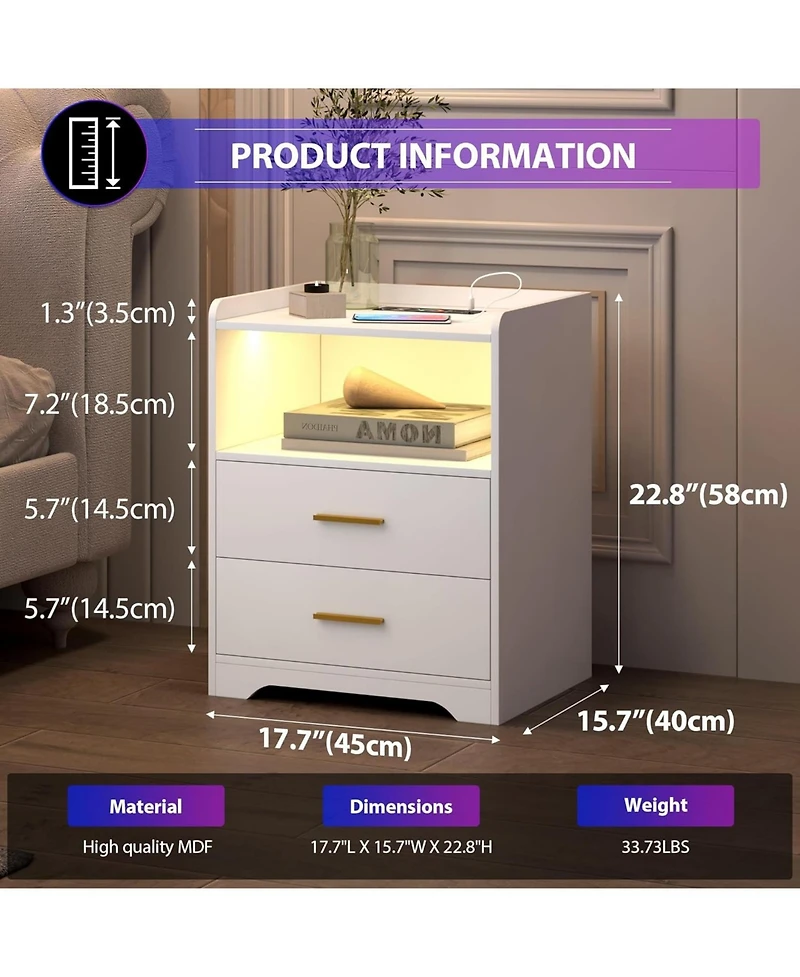 Vlsrka Vanity Makeup Desk with Mirror and Lights