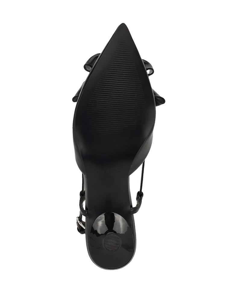 Nine West Women's Raska Pointy Toe Slingback Dress Pumps