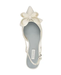 Nine West Women's Raska Bridal Pointy Toe Slingback Dress Pumps
