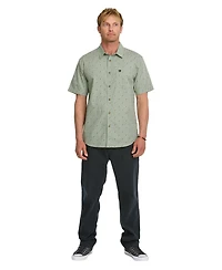 Quiksilver Men's Kapu Mini Classics Short Sleeve Shirt