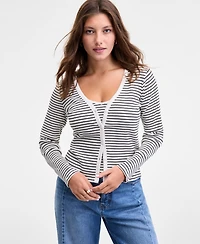 On 34th Women's Ribbed Striped Cardigan, Macy's Exclusive
