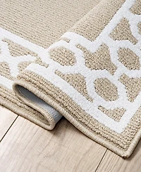 Jean Pierre New York Christine Trellis Border Tufted 2-Pc. Runner Set