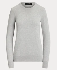 Lauren Ralph Women's Cotton-Blend Sweater