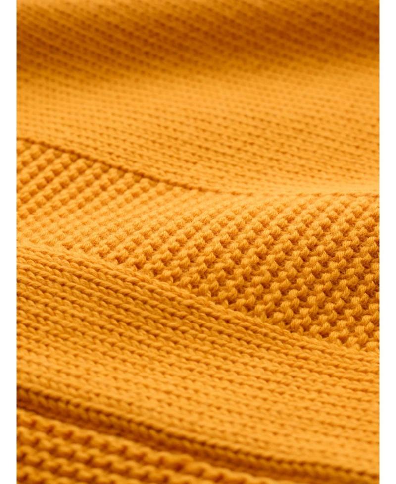 Celtic & Co. Purl Detail Gansey Sweater