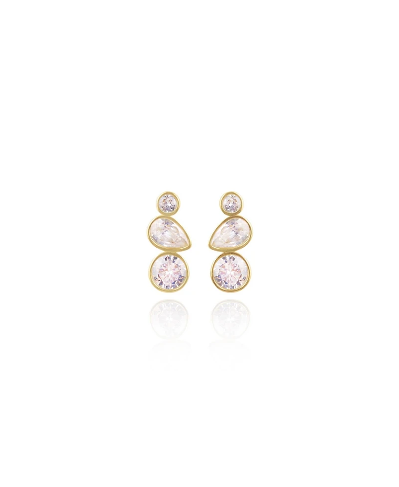Tseatjewelry Ava Earrings 18k gold plated on stainless steel