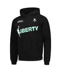 Playa Society Men's and Women's Black New York Liberty Team Pullover Hoodie
