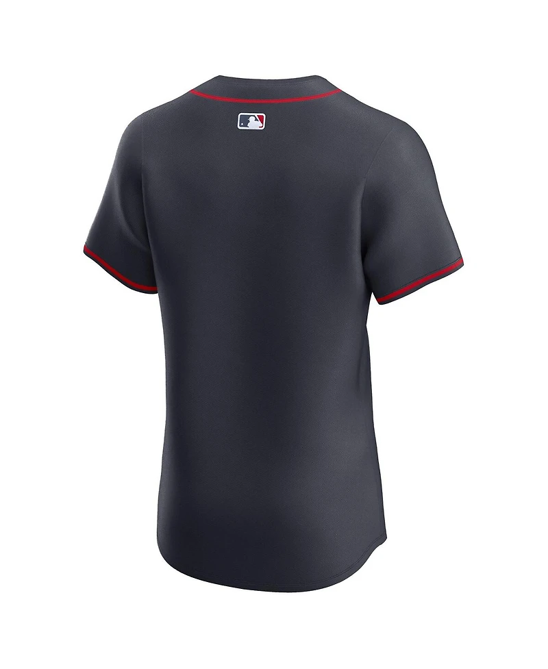 Nike Men's Navy Atlanta Braves Alternate Elite Jersey