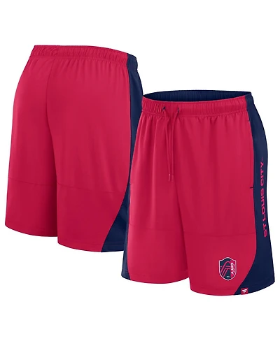 Fanatics Men's Red St. Louis City Sc Throw-In Shorts