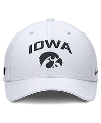 Nike Men's White Iowa Hawkeyes 2025 On-Field Rise Performance Flex Hat