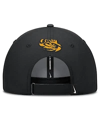 Nike Men's Black Lsu Tigers Club Prep Performance Adjustable Hat