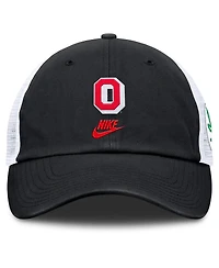 Nike Men's Black Ohio State Buckeyes Club Legacy Adjustable Trucker Hat