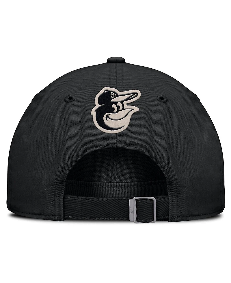 Nike Men's Black Baltimore Orioles Statement Club Adjustable Hat