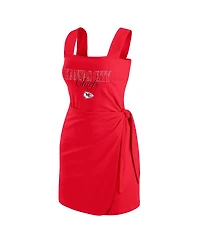 Wear by Erin Andrews Women's Red Kansas City Chiefs Wrap Dress