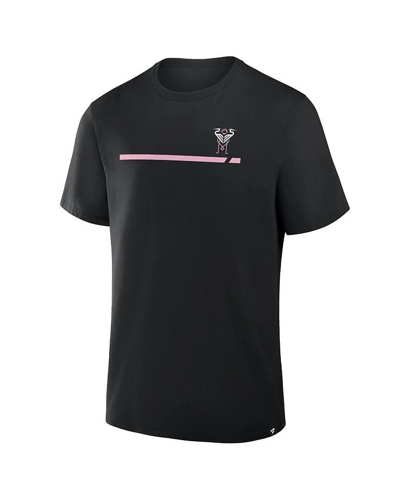 Fanatics Men's Black Inter Miami Cf Corner Kick Legacy T-Shirt