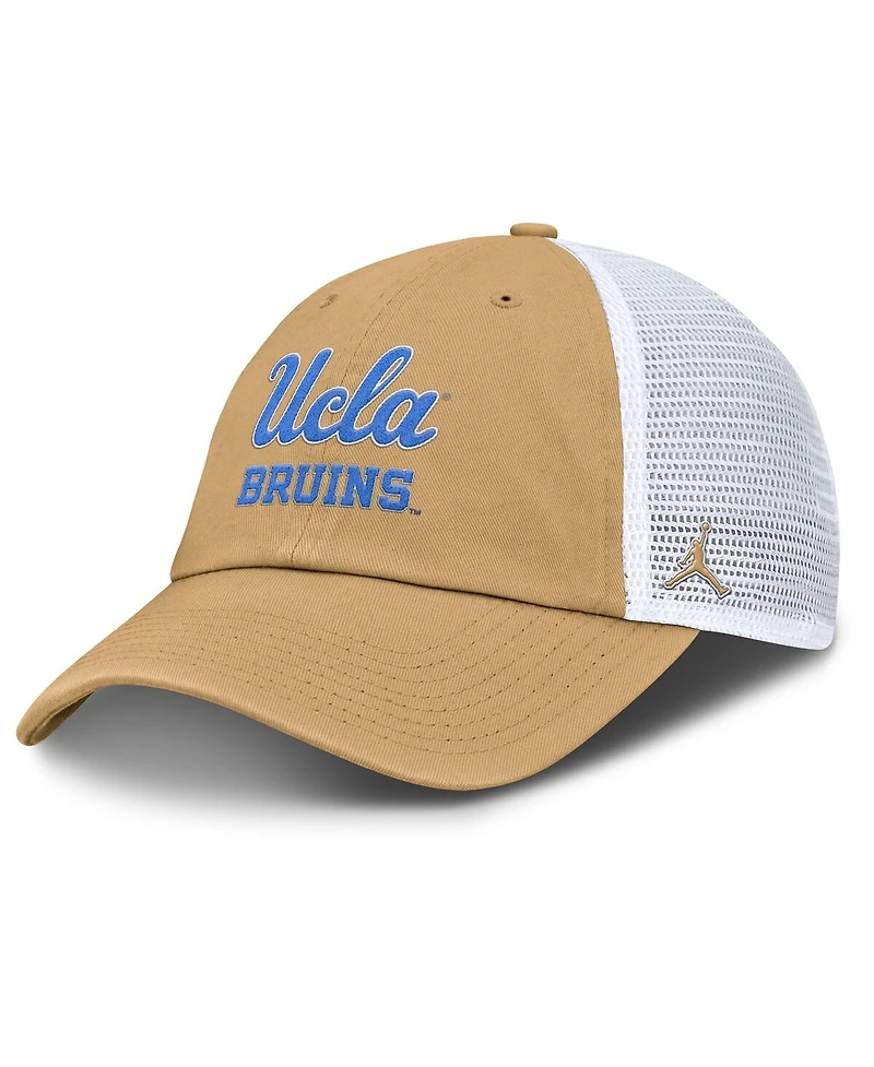 Jordan Men's Gold Ucla Bruins Club Trucker Adjustable Hat