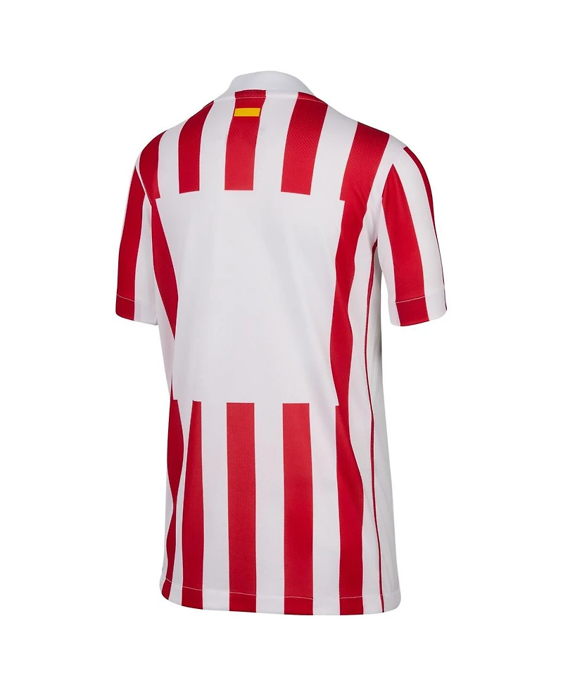 Nike Big Boys and Girls Red Atletico de Madrid 2025/26 Home Replica Jersey