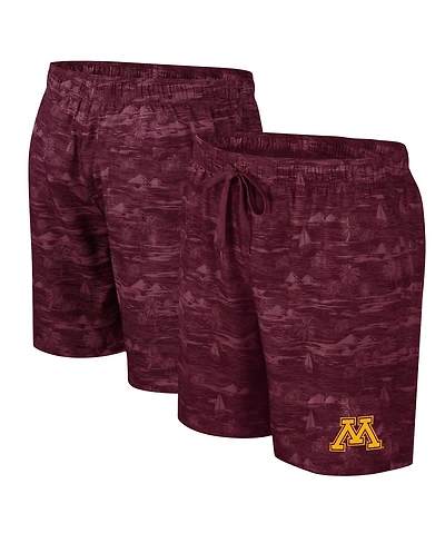 Colosseum Men's Maroon Minnesota Golden Gophers Ozark Swim Shorts