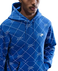 Nike Men's Sportswear Club Fleece Pullover Printed Hoodie